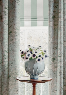 Thibaut Rosalind Linen In Spa Blue